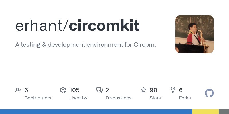 GitHub - erhant/circomkit: A testing & development environment for Circom.