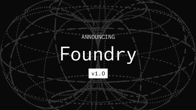 Announcing Foundry v1.0.