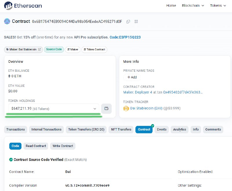 Known problems of ERC20 token standard