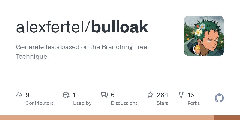 GitHub - alexfertel/bulloak: Generate tests based on the Branching Tree Technique.