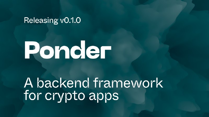 Introducing Ponder – Ponder