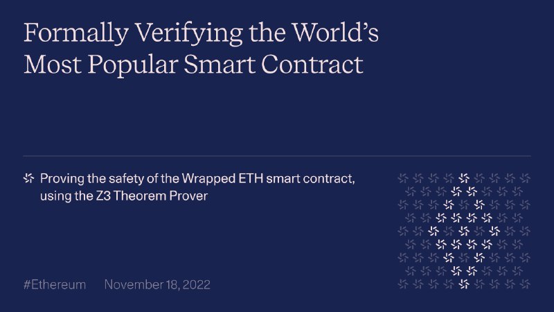 Formally Verifying the World's Most Popular Smart Contract | Zellic — Research