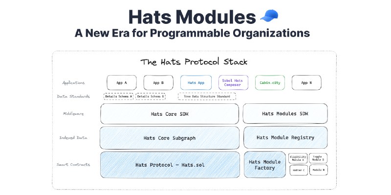 Hats Modules: A New Era for Programmable Organizations