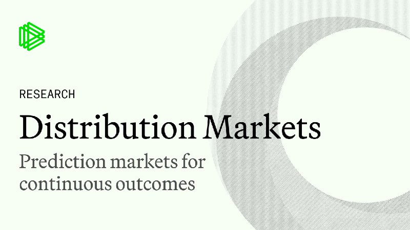 Distribution Markets