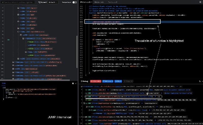 How to use Phalcon Debug to dive into a transaction