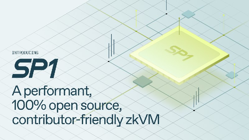 Introducing SP1: Our first-generation zkVM.