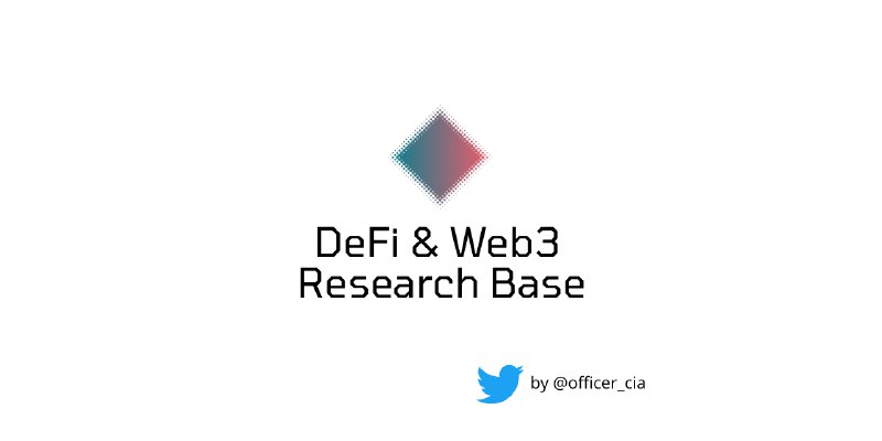 GitHub - OffcierCia/ultimate-defi-research-base: Here we collect and discuss the best DeFI & Blockchain researches and tools. Feel…