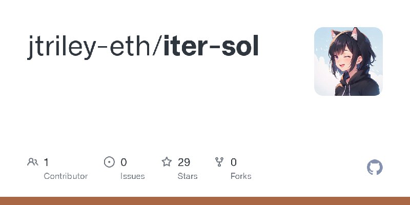 GitHub - jtriley-eth/iter-sol