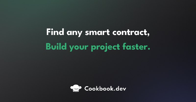 Cookbook - Find any Smart Contract